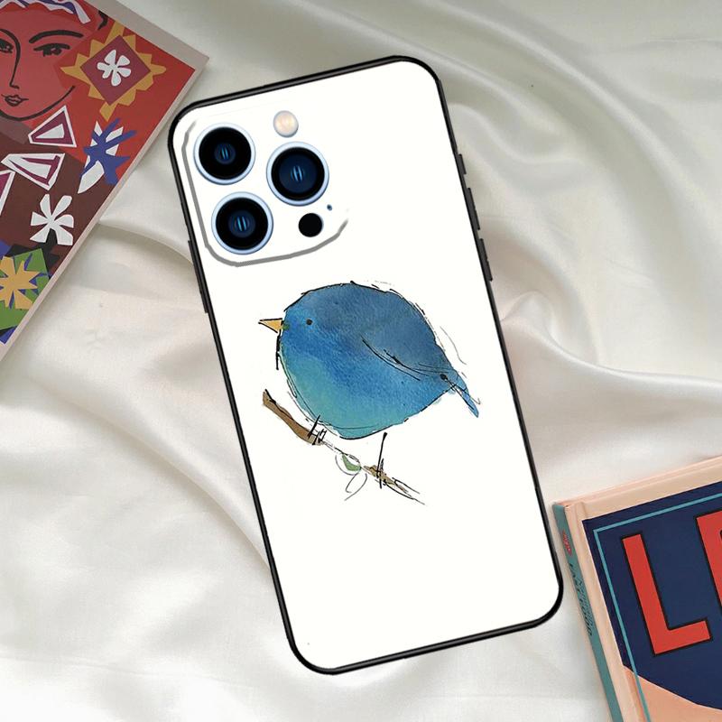 Whale Bird Rabbit Phone Case For iPhone 16 15 14 13 12 11 17 Pro Max 15 16 Plus 12 Mini 16e 17 Air Funda Cover