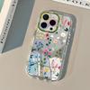 For iPhone 17 Pro Max Case Fresh Elegant Colorful Floral Pattern Mirror Cover For iPhone 11 12 13 14 15 16 XS XR X 7 8 Plus SE2