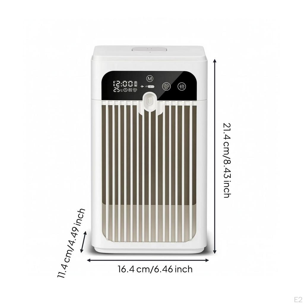 Desktop Chiller with Humidifier Cooling Mini Air Humidifying Appliance for Desk, Bedside