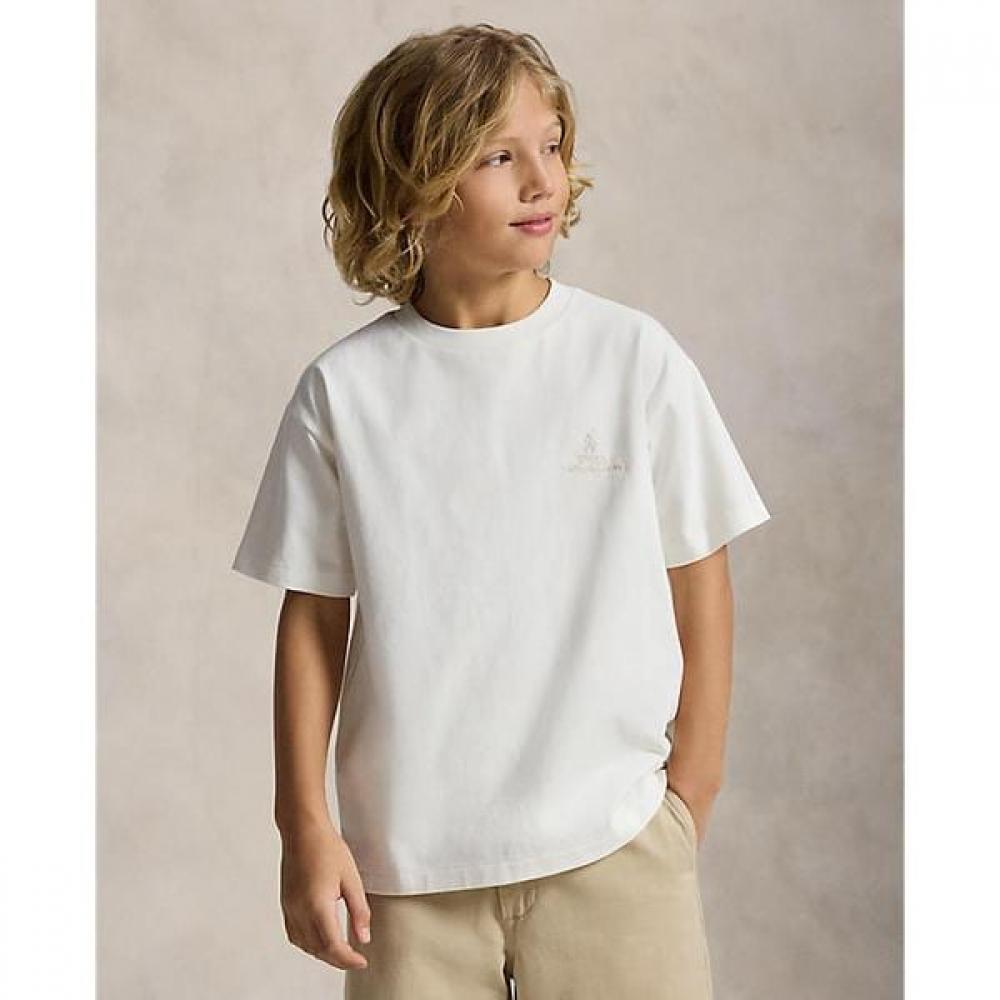 Polo Ralph Lauren Kids Big Fit Cotton Jersey Tee 8 18 Years Cwpotshy8021260100 S