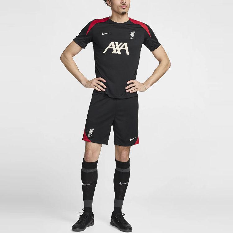 New Nike Liverpool Fc Strike Men's Nike Dri FIT Soccer Short Sleeve Knit Top FN9838-013