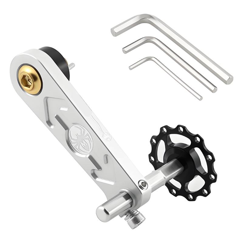 Bicycles Chain Guide Road Bike Adjustable Chainring Chain Stabilizers Durability Aluminun Alloys Bike Chain Guide