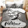 Set Biancheria da Letto Cantante Madonna Singolo Gemello Matrimoniale Queen King Size Set Letto Adulti Ragazzi Camera da Letto Copripiumino Set Stampa 3D