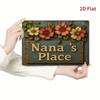 Vintage Metal Wall Sign Retro Tin Plaque Home Decor