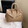 Damen Tasche High-End Mode Design Tragetasche Herbst und Winter Neu Große Kapazität Platin Handtasche