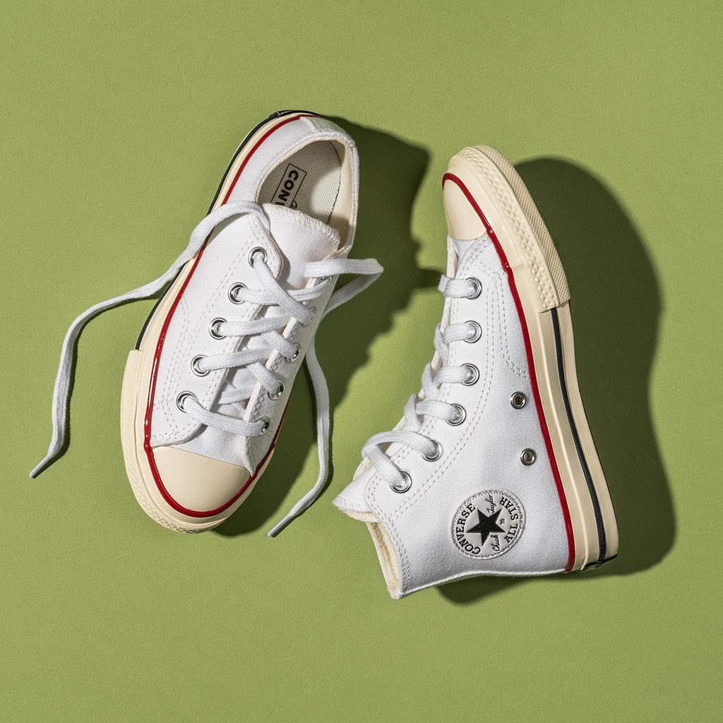 Converse Chuck 70 Vintage Canvas Kids White High, 368984C, 1010078719, Zapatos Coreanos Populares
