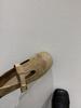 Soft-soled version~ retro carved square head shallow mouth single shoes flat-soled small leather shoes women's niche design French Mary Jane shoes