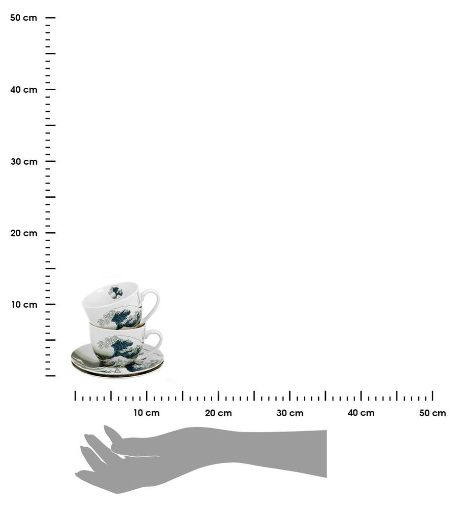Zestaw 2 Filiżanek Espresso 90 Ml