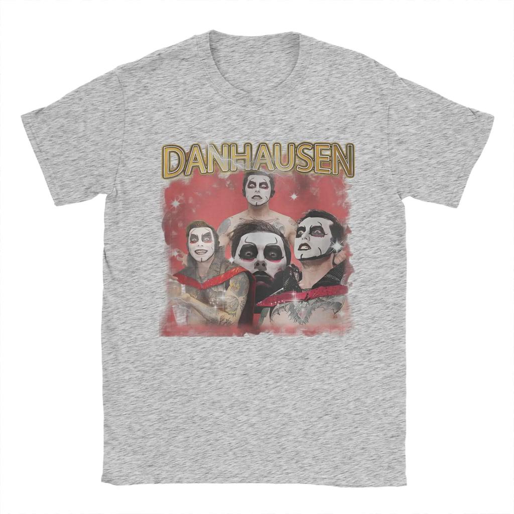 Men T-Shirts Danhausen Wrestler Wrestling Very Nice Very Evil Vintage Cotton Tees Short Sleeve T Shirt Round Neck Tops Plus Size