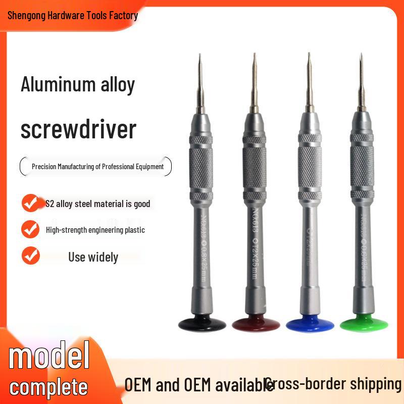 Magnetic Phillips Screwdriver with Aluminum Handle for Phone Repair Tri-point Y0.6