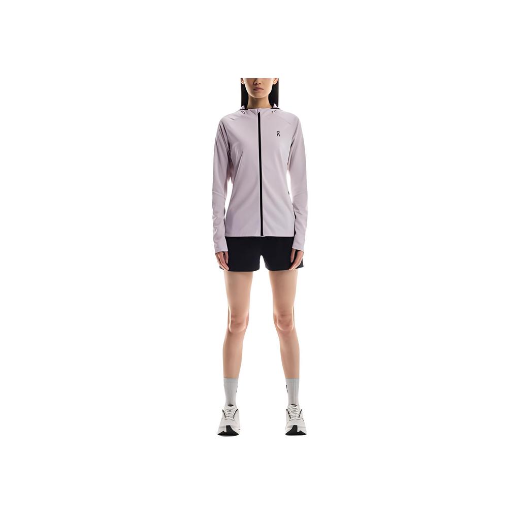 On Climate Zip Hoodie Comfortable Fashi Versatile Lg Sleeve Jacket Women jackets Lotus-Pink 1WE10331929