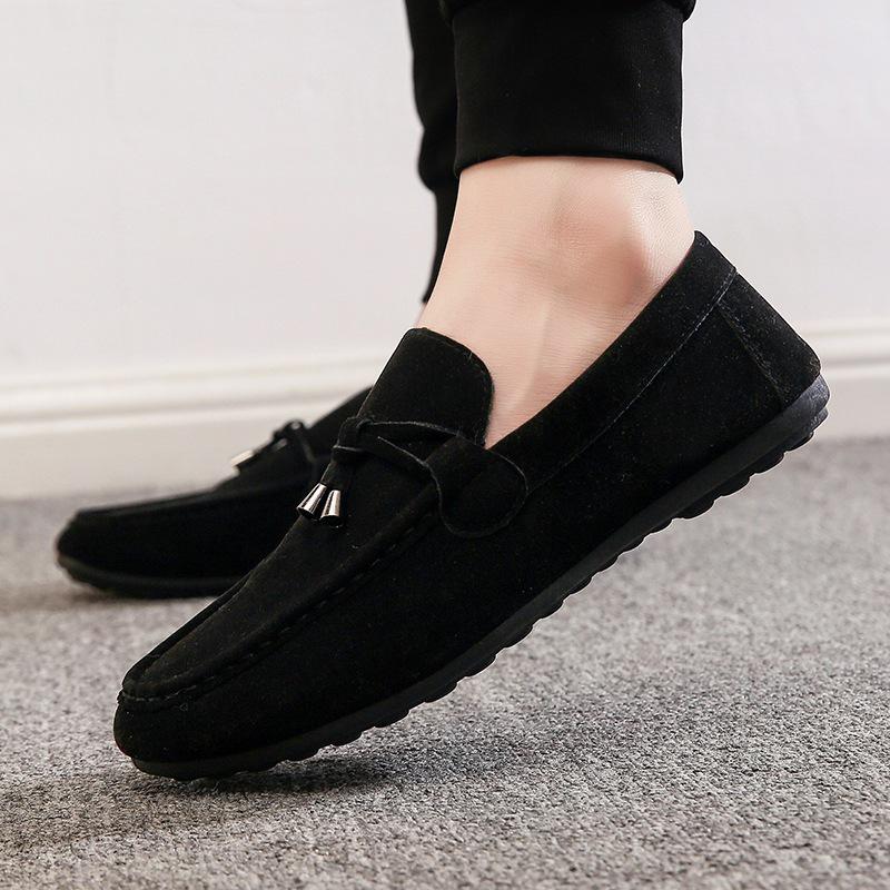 Herren Übergröße Koreanischer Stil Slipper Casual Loafer mit weicher Sohle