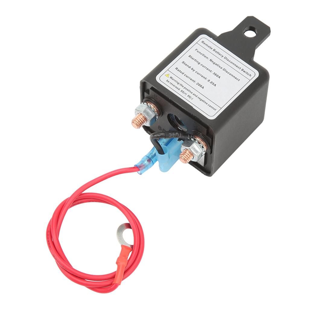 12V Car Remote Control Power Off Switch Shockproof Sensitive Compact for Pickup Trucks Agricultural Vehicles