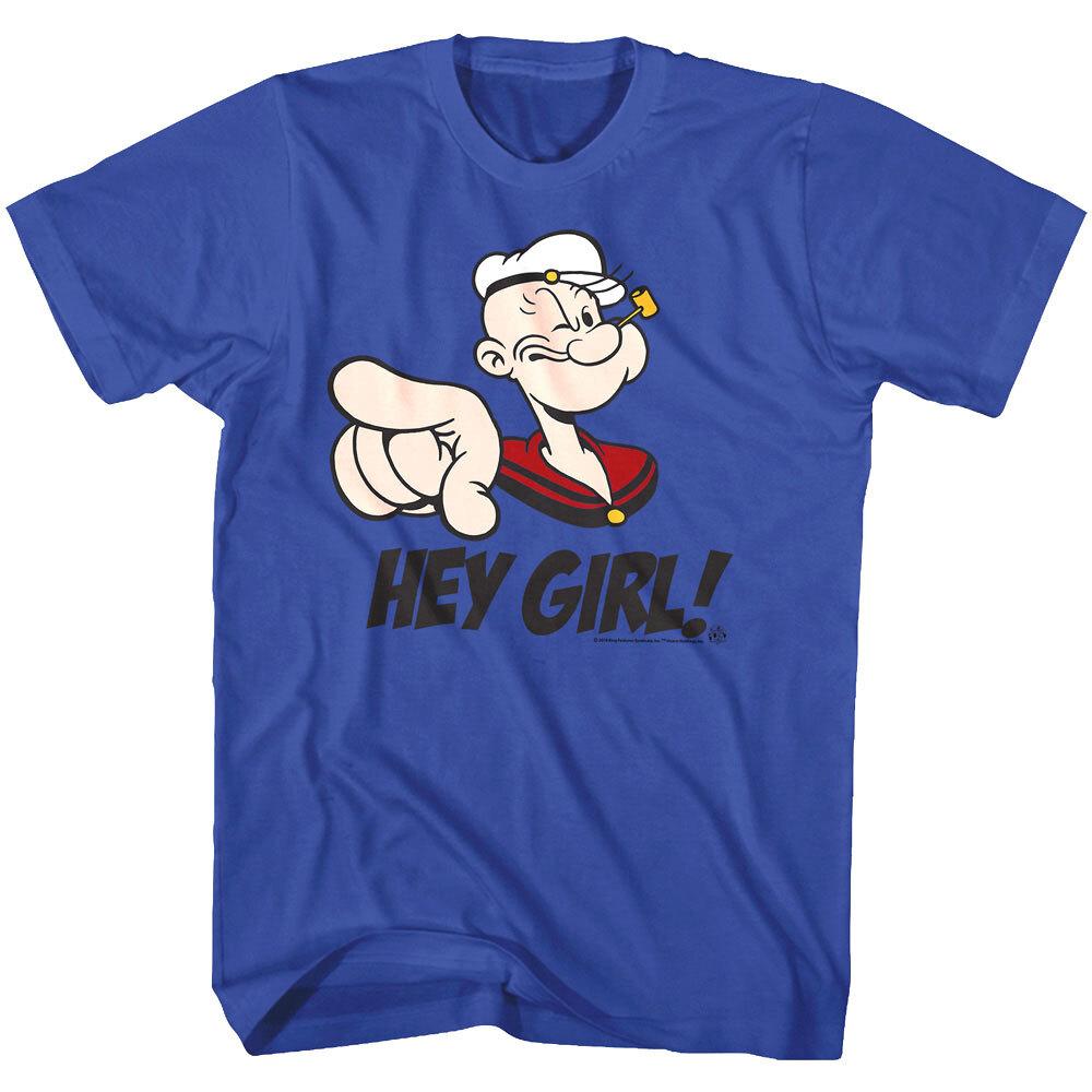 Popeye The Sailorman HEY GIRL Men T Shirt XL