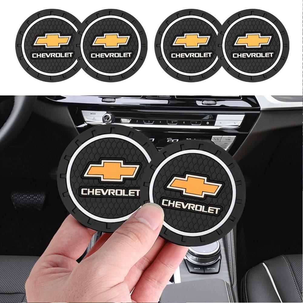 1/2pcs Car Cup Holder Coaster Auto Anti Slip Cup Holder Silicone Pad For Chevrolet Chevy Trax Trax Silverado Corsa Volt Corsa XL