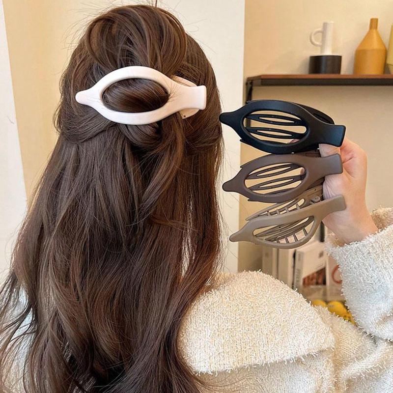 1pc Lightweight Plastic Hair Clips Suitable For Everyday Wear Makeuphair Accessories For Women Claw Clips Hair Claws Hair Barrette