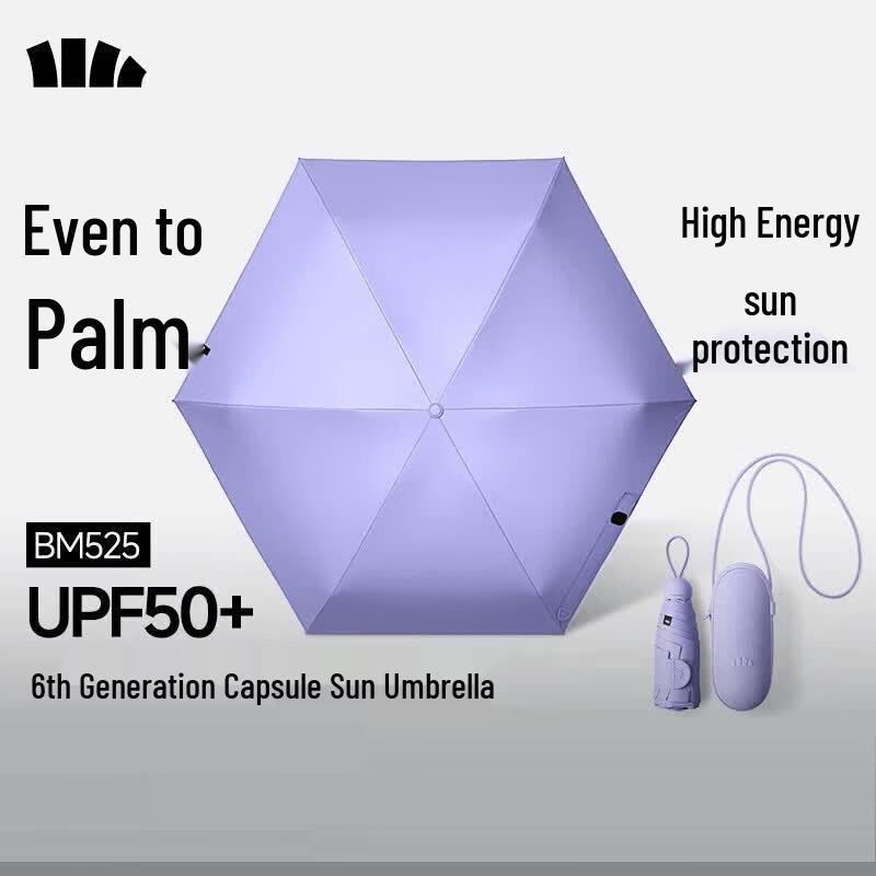 Beneunder UV Protection Five-Fold Capsule Umbrella