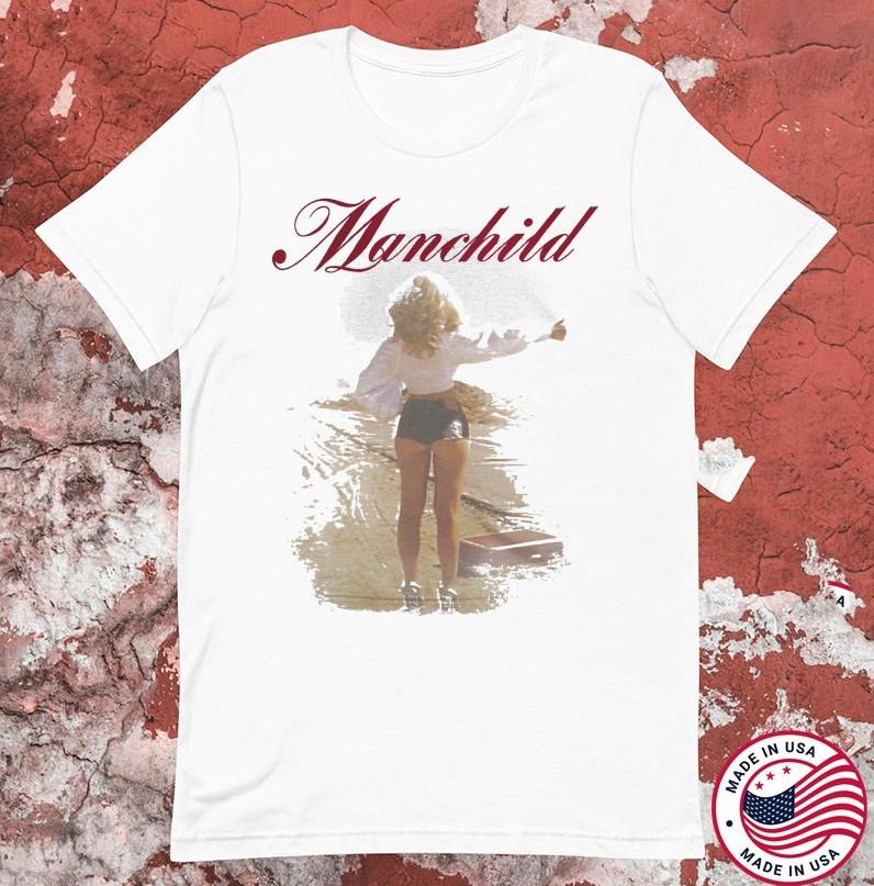 Manchild  Sabrina Carpenter Photo T-shirt, size S-4XL