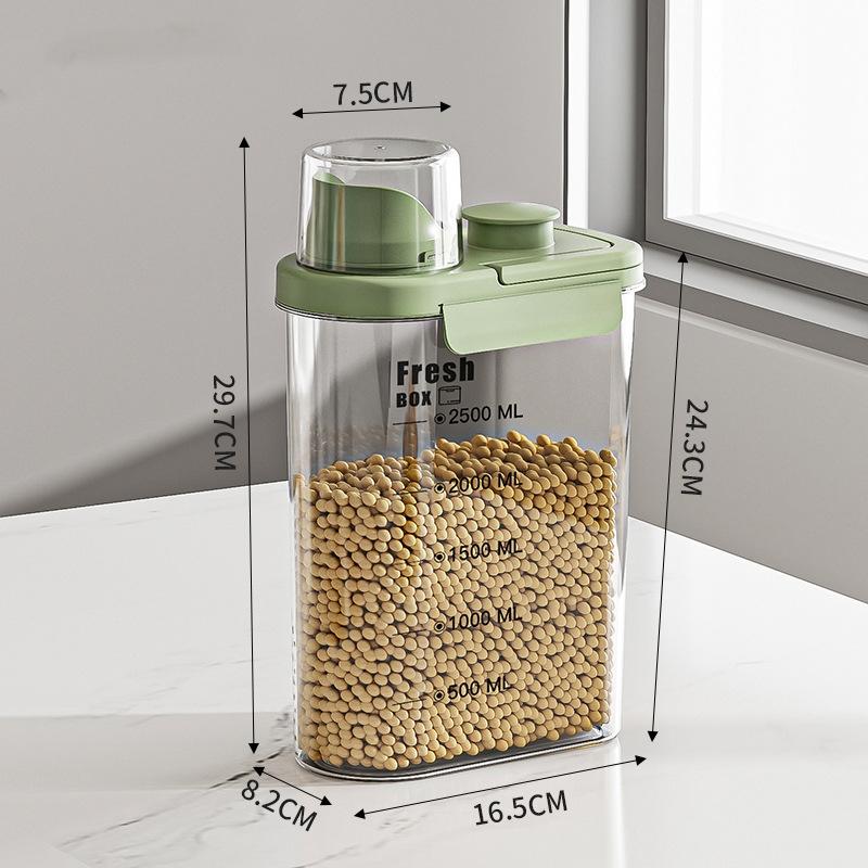 1 st Värdefull Förseglad Förvaring Kan Förvara Ris Sojabönor Och Andra Föremål Effektivt Förseglad Fuktsäker Och Mögelsäker