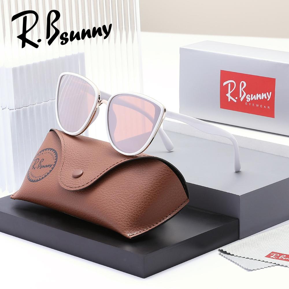 R.Bsunny Fashion Trendy Polarized Sunglasses Men Women UV400 Anti-Glare Driving Glasses Casual Eyewear
