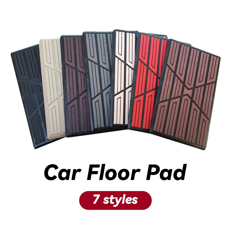 23x15cm Auto-Fußmatte Anti-Rutsch-Pedal Universal-Teppichplatte Fußpedal Anti-Rutsch-Pad Auto-Bodenmatte Rutschfestes Metallpad Zubehör