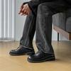 Fashion Black thick soled men's slippers Classic and versatile designer  styles Fashion Party Outdoor Street Quality adult shoes