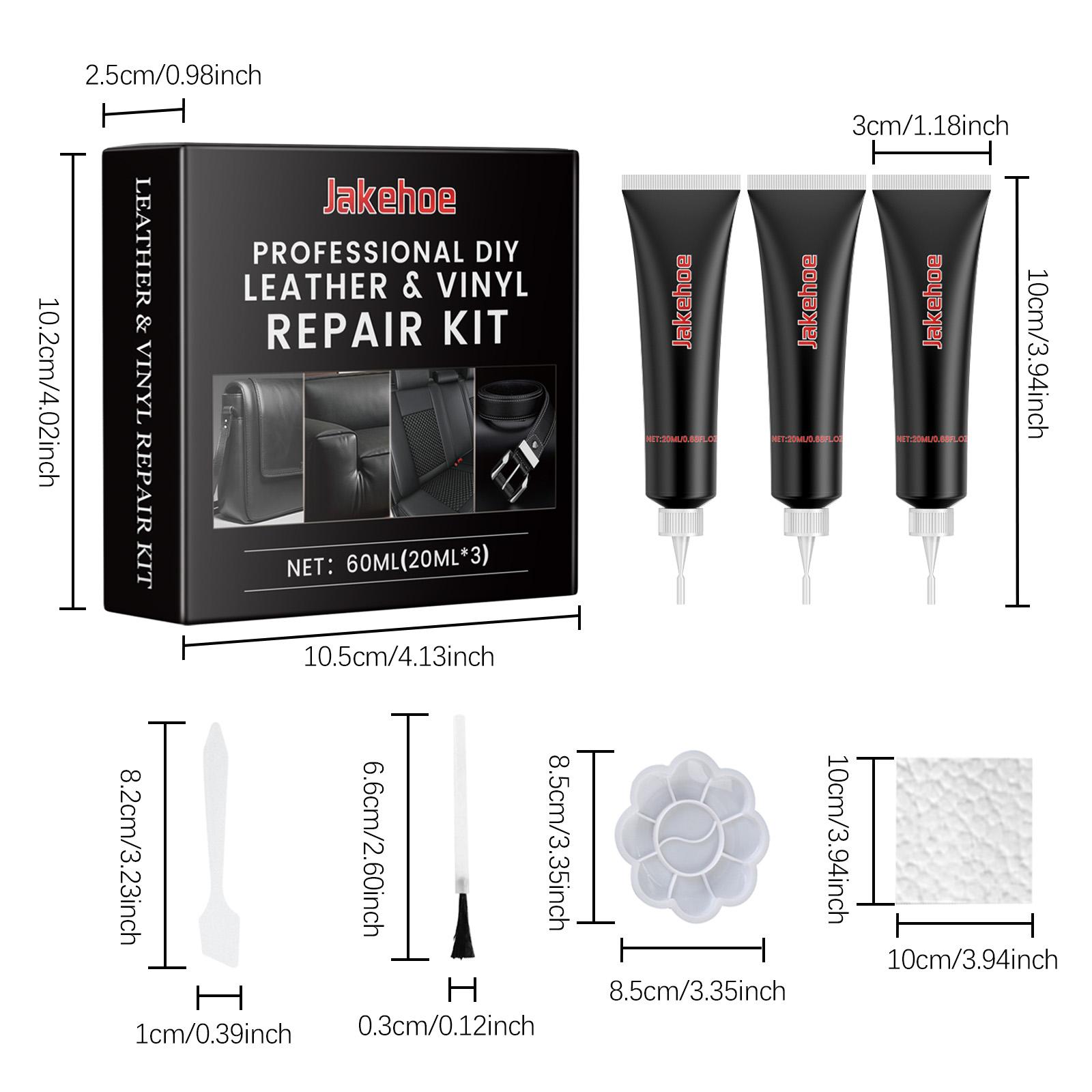 

Набор для ремонта кожаных сидений салона автомобиля, полный комплект для реставрации кожи, для сумок, обуви, мебели, чистки, защиты кожаных изделий