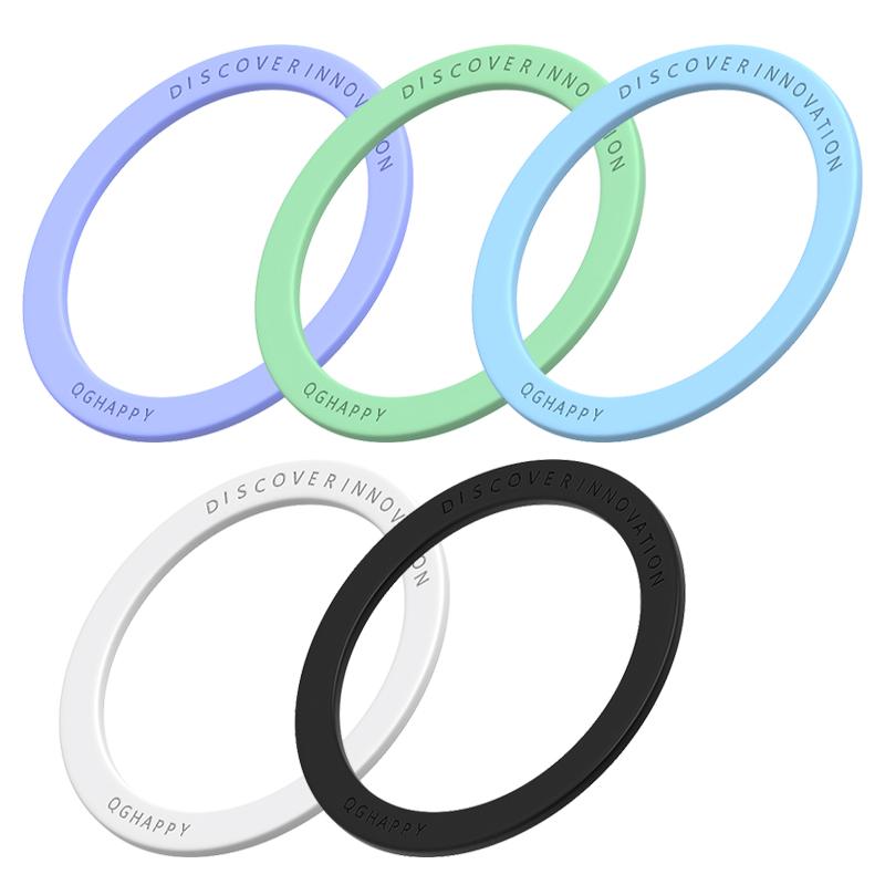 1/3/5pcs Mobile Phone Magnetic Ring for Magsafe Universal Ultra-thin Magnet Plate for Wireless Charging Sheets for iPhone 17 16