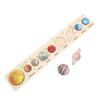 Alasum Solar System Puzzle for Kids, Planet Recognition Educational Puzzle, Wooden Planet Model, Space Learning Toy, 40cm, Fun for Parents and