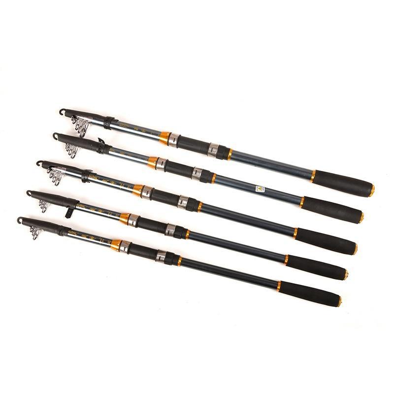 Teleskop Angelrute 2,7-7,2m - Leichte Kohlefaser Rute | Für Karpfenangeln