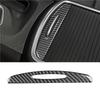 Carbon Fiber Interior Floor Console Cupholder Pull Cover Trim For Dodge Charger