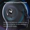 ABUO-2X M8 Translator Earbuds, 144 Language Translator Device, Two Way Real Time Translation Support Music Calling, Universal