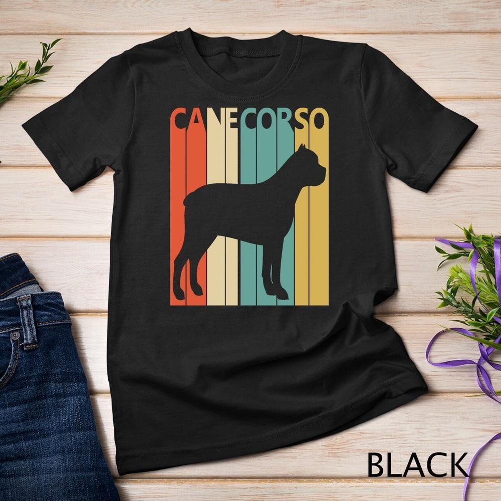 

Cute Retro Cane Corso Dog Unisex T-shirt M