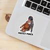 Punch The Monkey Sticker Sevimli Bebek Maymun Peluş Oyuncak Tutuyor Çıkartma Çocuklar İçin Sıcak İyileştirici Çıkartmalar Dekor Ve Hediyeler