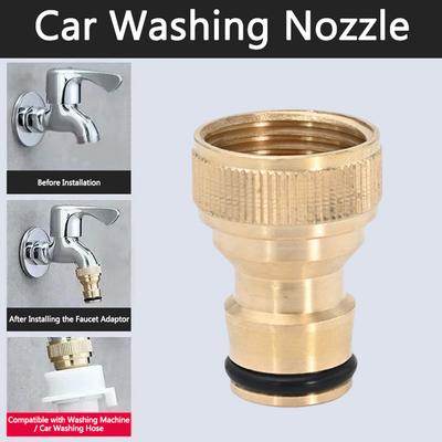 1/2" 3/4“ Schlauchverbinder Gartenschlauch Schnellkupplungsadapter Wasserhahn Bewässerungsschlauch Anschlussnippel Verbinder Fittings Hahn