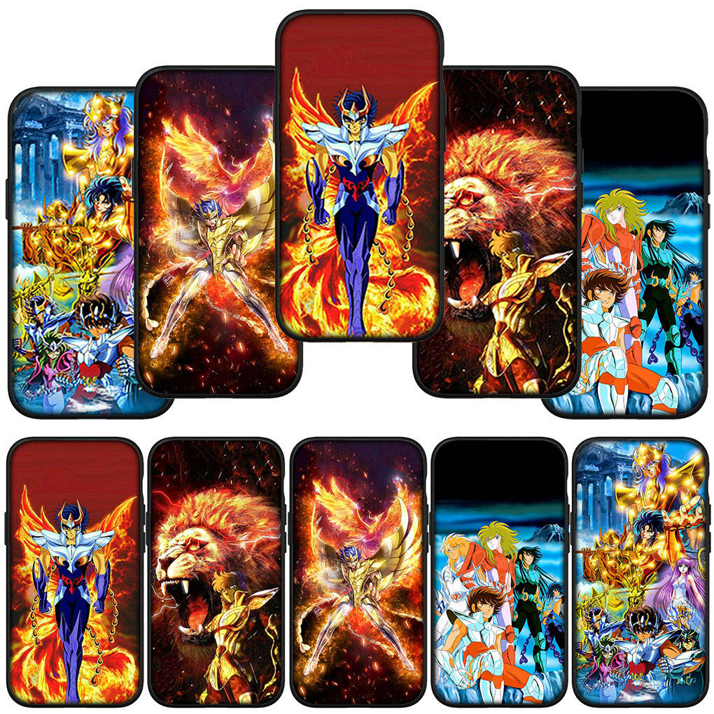 Phone Case for Samsung Galaxy S25 S23 S22 S24 Ultra FE A05 A06 A15 A16 A36 A37 A35 A54 A55 A56 A57 A25 A26 A53 A17 Wallpaper Saints Anime Seiyas Cover