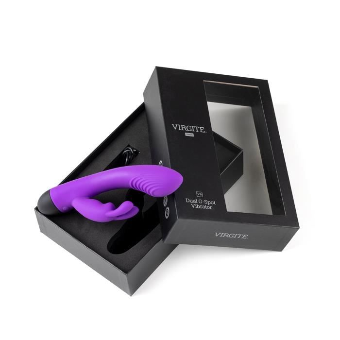 Virgite Dual G-Spot Vibrator V6 - paars