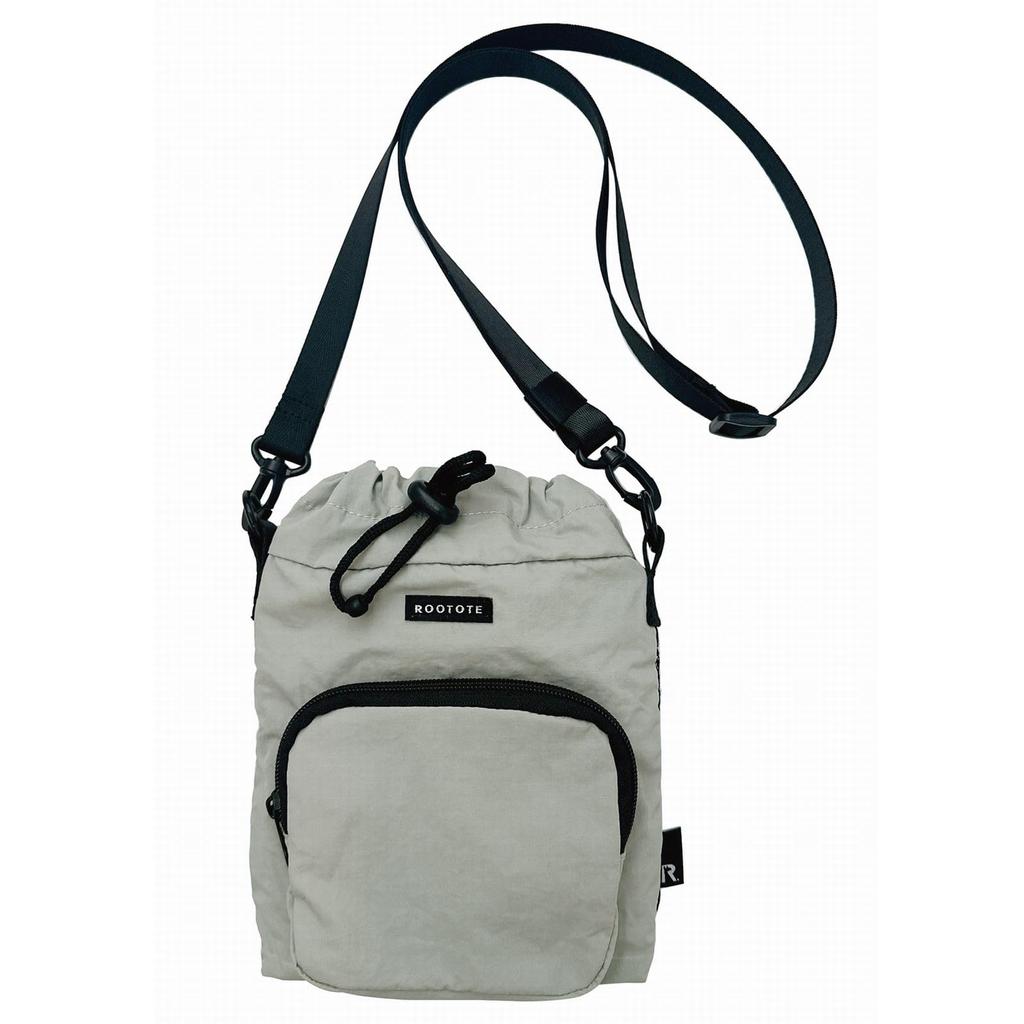 1316 Foldable Lightweight Pochette Crossbody Mini Shoulder SN Babyroo Packable Babyroo 02 Gray [Route]