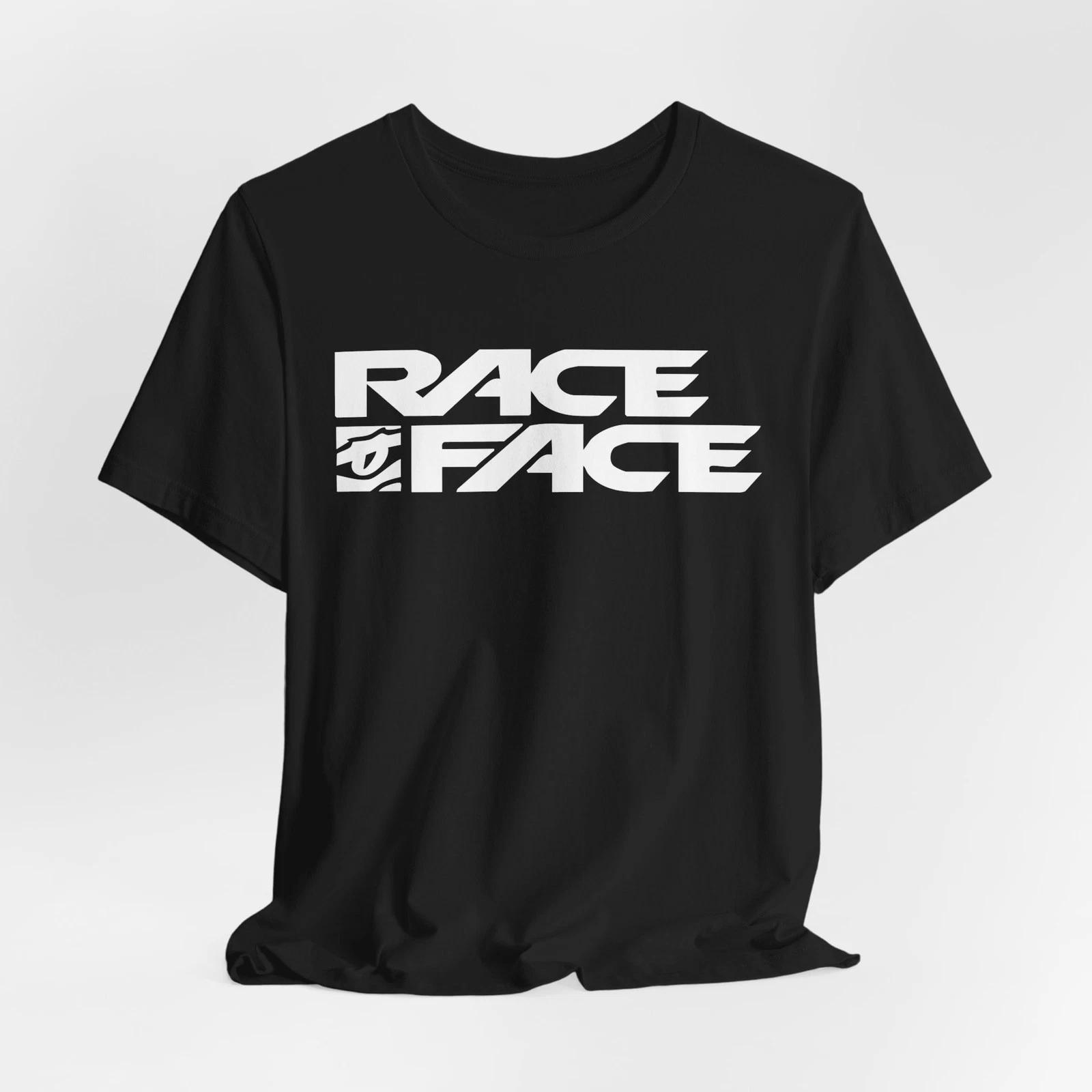 Unisex Adult Casual Graphic isex Race Face Motain Bike Logo /Navy S... M