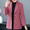 Mother Autumn Coat  New Fashion Short Blazer Jacket Middle-Aged Elderly Temperament Women Suit Coat High Quality Suit Tops 5XL