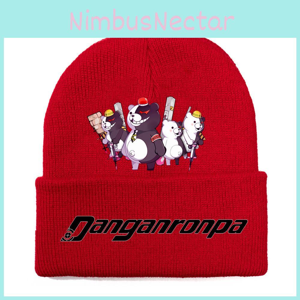 Danganronpa Graphic Cartoon Knit Cap Soft Unisex Design Gaming Gift