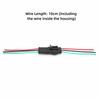 5 Sets 3 Pin Car Electrical Connector Waterproof With Wire Waterproof Connector Electrical Connector Plug Motorcycle Electrical
