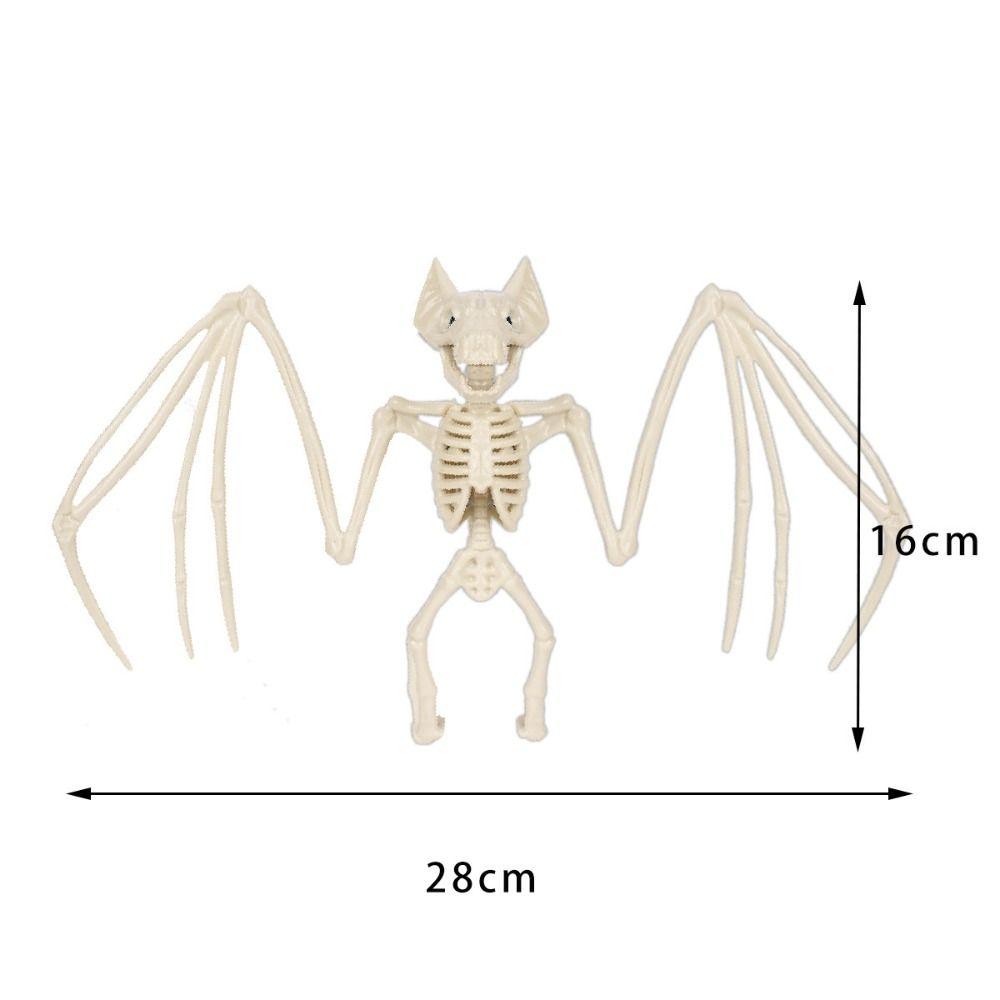 Horror Halloween Fledermaus Skelett Plastik Tier Skelett Modell Für Halloween Mottoparty