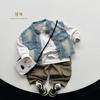 Vintage Denim Sleeveless Vest Casual Children Top For Boys And Girls