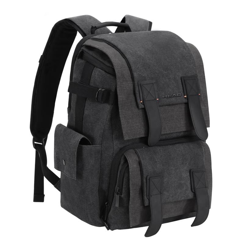 HEAD Unisex Large Capacity Water-Resistant 15.6-inch Laptop Backpack
