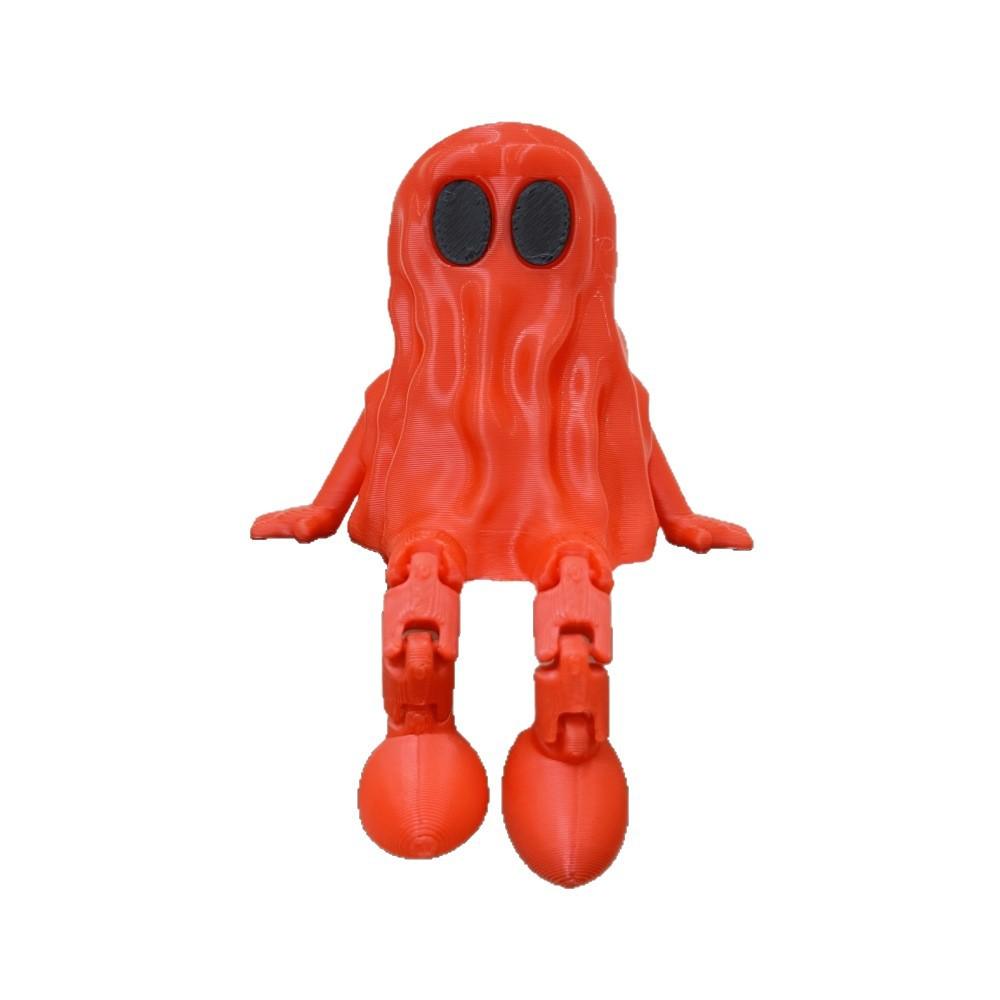 3D Halloween Ghost Decor,Cute Mini Movable Joints Ghost Ornaments Figurines ,Halloween Decorations Home Ornaments Crafts
