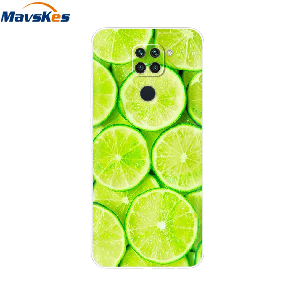 Phone Case For Xiaomi Redmi Note 9 Case 6.53'' Soft Silicone TPU Back Cover for Xiaomi Redmi Note 9 Note9 Case Coque Fundas Para