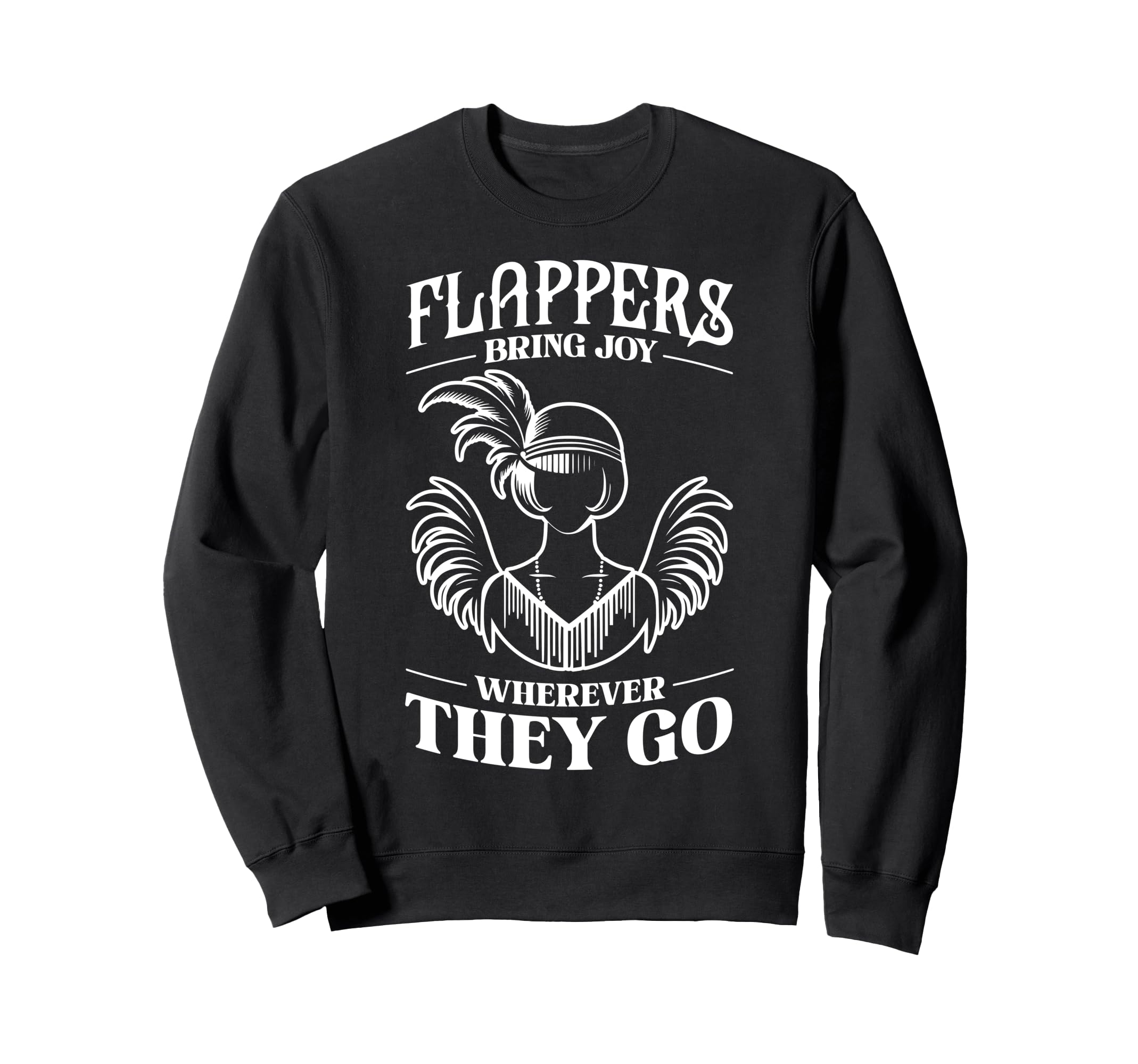 

Theme Party Costume Roaring Flapper Dress Girl Sweatshirt 20 s 20 s