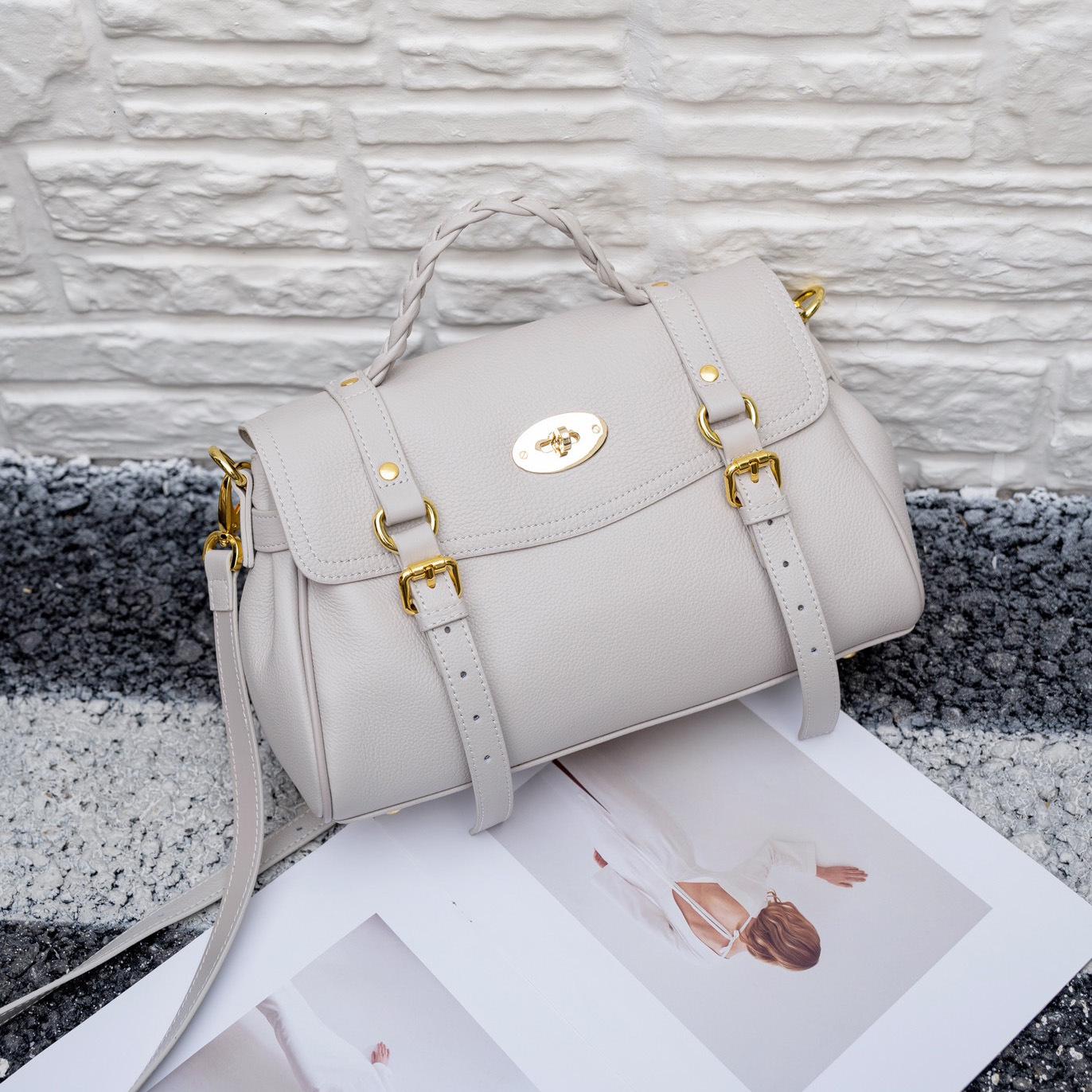 

Женская сумка-мессенджер из натуральной кожи: Универсальная сумка через плечо из коровьей кожи, новый портфель для поездок на работу 2025 года.