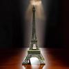 World Famous Building, Metal Eiffel Tower Antique Vintage Statue - 20 X 8 Cm